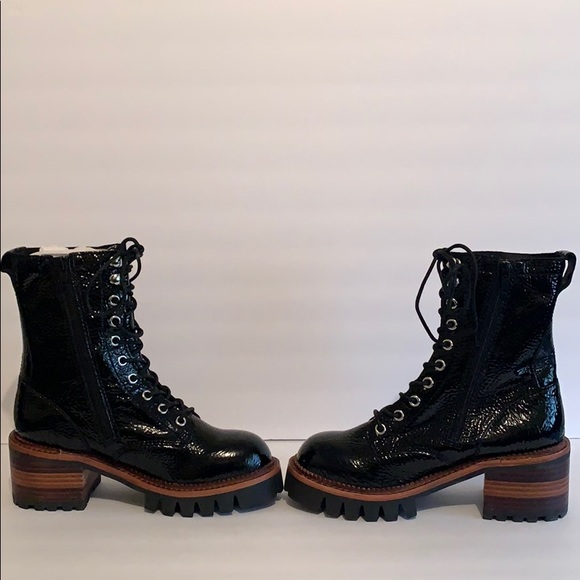 Jeffrey Campbell Evelyn Lace Up Boots - Picture 9 of 12